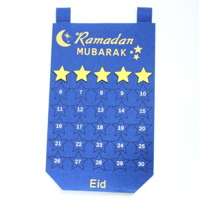 China Ramadan Calendar Decorations Handmade Ramadan Custom Advent Calendar Festival Cardboard Ramadan for sale