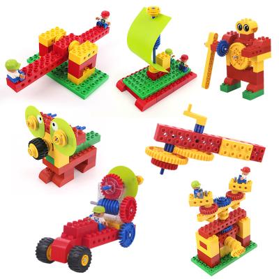 China 9656 Classic Toy 102pcs Building Blocks Building Blocks Toys Electronic Creative ABS Plastic Children's Preschool Educational Institutions Set for sale