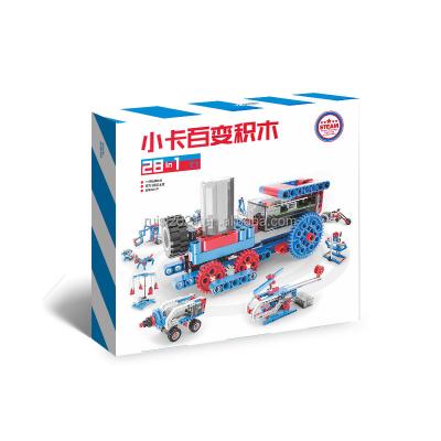 China DIY TOY Push Motor Power Building Blocks Bricks for sale