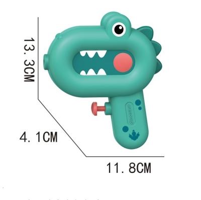 China Cartoon Colorful Outdoor Play Water Gun Children Toys Gift Dinosaur Pumping Water Gun For Hot Summer for sale