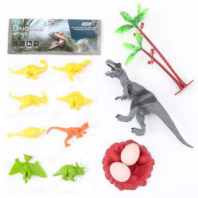 China Plastic Animal Empire Many Kinds For Different Size Workmanship Plastic Hollow Solid Dinosaur Toy Choose for sale