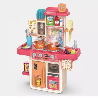 China Plastic Pretend Play Kitchen Toys Sets High Quality Kids Educational Toy For Girls Plastic Cooking Toys for sale