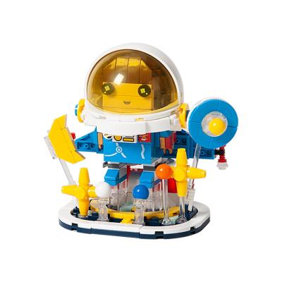 China Toy Spaceman Space Series Action Building Figure Toys Micro Blocks Assemble Buildings DIY Toy Astronaut Microparticles Building Blocks for sale