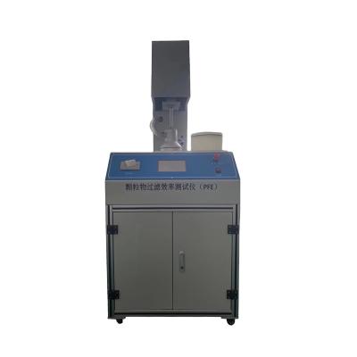 China PFE EN 149 Mask Particle Filtration Efficiency Test Equipment Mask Melt Bolwn Tester 700*730*1480mm (Length*Width*Height) for sale