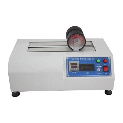 China Electric Adhesive Tape Rolling Roll Testing Machine Adhesive Tape Peel Strength Roll Testing Equipment for sale