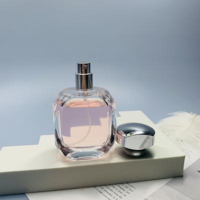 China Cosmetic Perfume Bottles 50ml Luxury Recyclable Glass With Spray Pump Glass Perfume Bottle for sale