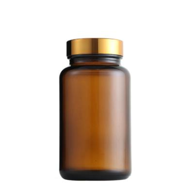 China Non Spill Medicinal Medicine Amber Glass Pill Bottles Pharma Pharma Pharmacy for sale