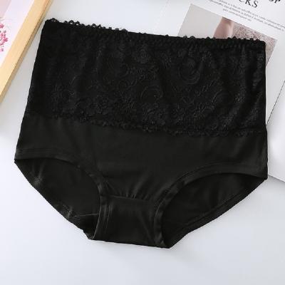 China Lovely Triangle Girl Antibacterial High Elastic Waist Daily Wear Adult Four Seasons High Lift Up Panties Large Size for sale