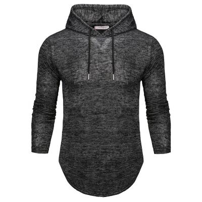 China Other Custom Cotton Lightweight Long Sleeve Round Neck Plus Size Sweatshirts Gym Fitness Hoodie for sale