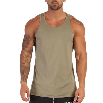 China Mens Muscle Tank Tops Bodybuilding Muscle Tank Tops Cotton Sleeveless QUICK DRY Cotton Tank Tops For Gym Mens Sleeveless Tank Tops for sale