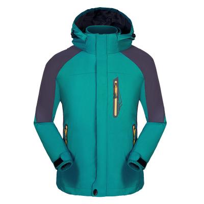 China Detachable autumn and winter jacket breathable outdoor rush female male male three-in-one thick custom windproof waterproof jacketski clothin for sale