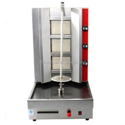 China Automatic Meat Processing Worktop Stainless Steel Gas Doner / Kebab Shawarma Grill Machine Made In China for sale