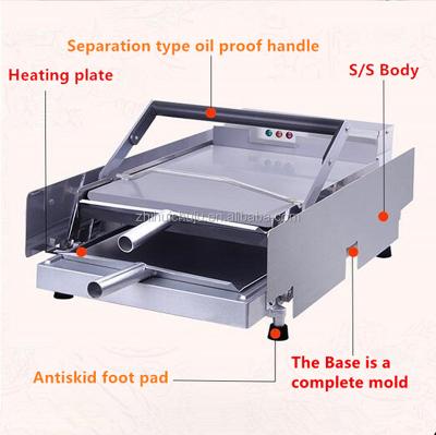 China Food Industry Stainless Steel Burger Grill Machine CE Approved for sale