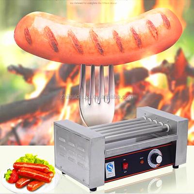 China sausage price 7 rolls hot dog grill/cheap hot dog roll/sausage grill roll hot dog roll for sale