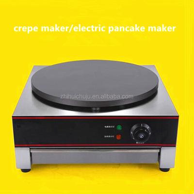 China Auto-thermostat control factory pancake press chapati maker, tortilla making machine for sale