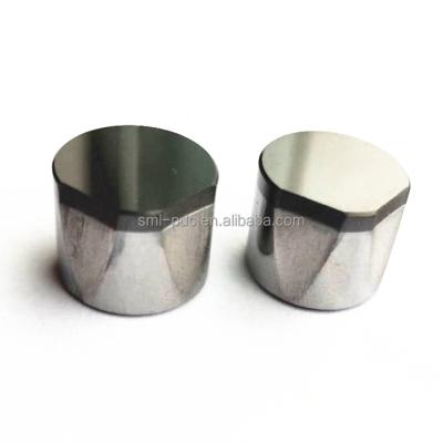 China Oilfield SML PDC Cutter Shaped Polycrystalline Diamond 3D Preflat PDC Cutters For Water Well for sale