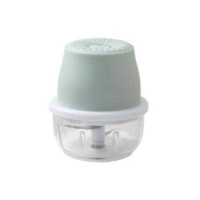 China Usb Viable Free Mini Plastic Chopper Food Chopper Advanced Bpa Refillable Chopper Mix for sale