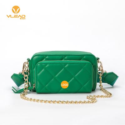 China Fashion 2022 Summer Green Luxury Women Bags OEM Customized Cross - Body Ladies Handbags for sale