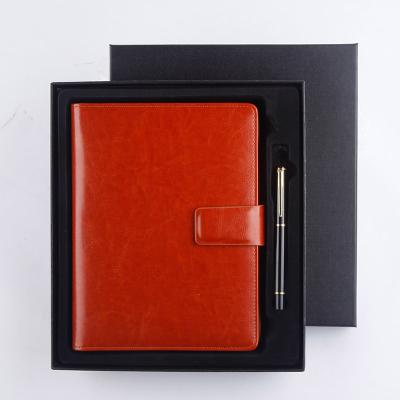 China A5 Stationery Multifunctional Thick Multifunctional Loose-leaf Diary Notebook Hard Cover Notebook Business Logo School Stationery for sale