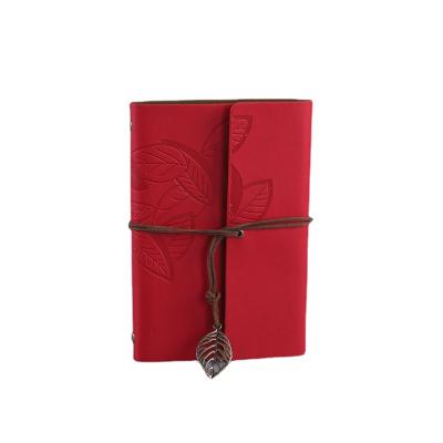 China Hardcover Book Leaf Strap A6 Planner Loose-leaf Notebook Flexibly Disassembled Office Creative Stationery for sale