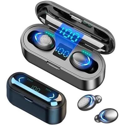 China Hot Sales In-Ear F9 In Ear Earbuds Earphone LED Display Wireless Earphone F9-34 for sale