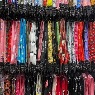 China Durable Custom Polyester Lanyards Printing Neck Straps Phone Lanyard for sale