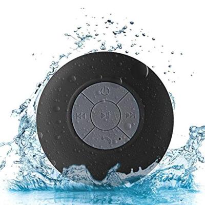 China Mini Portable Subwoofer Shower Car Wireless Handsfree Receive Call Music Waterproof Speaker for sale