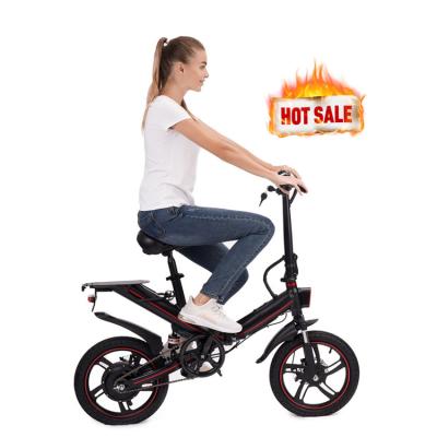 China Aluminum Alloy 16inch 15.5Ah Home Delivery EU Warehouse Stock Aluminum Foldable Electric Bicycle 500W OUXI 48V Ebike With Lithium Battery for sale