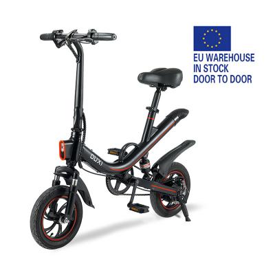 China Aluminum Alloy Eu Warehouse Drop Shipping 36V 250W Motor Smart Folding e Bike With Pedal Kids Leisure 25km/h 7.8Ah Adult Electric Bicycle for sale