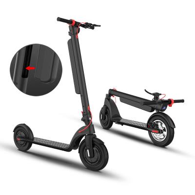 China 10Inch 350W Battery Unisex Dismountable Foldable Scooter Home Delivery Kids Leisure 10.5AH 36V Adult Cross Country Electric Scooter for sale