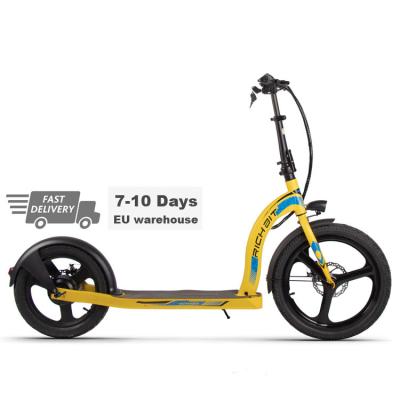 China Unisex Big Wheels 10.5Ah 35km Mileage Home Delivery Eu Warehouse Eu Scooter 350W 36V Aluminum Alloy Foldable Smart Electric Scooter for sale