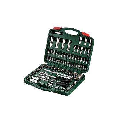 China Supplier 94pcs CRV Mechanics Wrench Socket Repair Tool Kit Wholesale Multi Tool Professional Auto Combination Mixed Fuction Tool Hiyes Tool Kit for sale