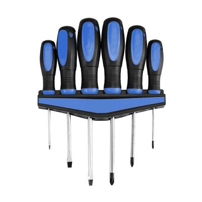 China Quality 6 Pcs Professional Industrial Stanley Tool Screwdriver Set CRV Magnetic Head Screwdriver for sale