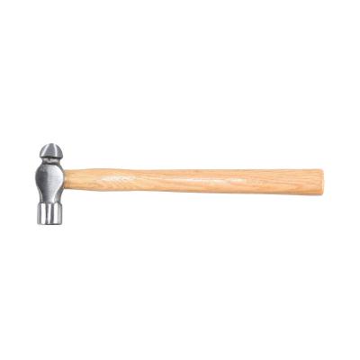 China Covering Professional Hiyes Carbon Steel Hand Tool Ball Wood Handle 1/2LB China Factory Custom High Quality Pein Hammer Wood Handle for sale