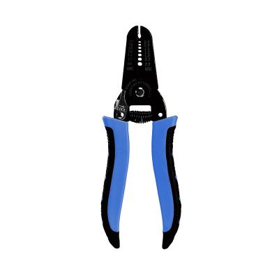 China Carbon Steel China Hiyes Hot Professional MULTI FUNCTIONAL Crimping Tool Plier Wire Stripper Cable Cutter 180mm/7