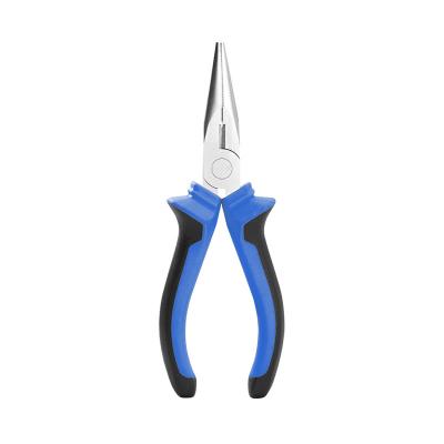 China Hiyes 6 Inch Mini Good Quality Carbon Steel PVC Crimping Steel Handle Long Nose Pliers Easy To Work Cable Cutt From Hardware Tool Top Supplier for sale