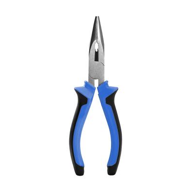 China Hiyes Material 6 Hand Tool Pliers Crimping Carbon Steel High And Good Quality Long Inch Needle Nose Pliers Tool Supplier Easy To Work for sale