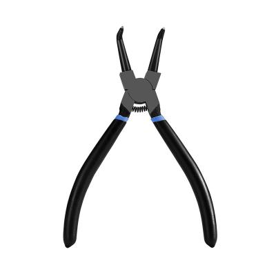 China Carbon Steel 180mm Multi Professional Double Headed 7in Hiyes Tool Fuction Main Circlip Pliers At Competitive Price Stripping Pliers for sale