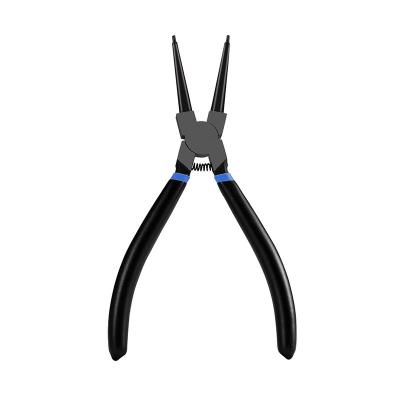 China Fuction Professional 7in Multi Tool Double Head Inside Right Main Circlip Pliers 180mm Carbon Steel Circlip Pliers Internal Fit OEM for sale