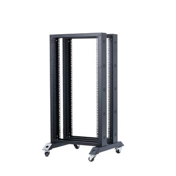 China Perfect Solution For Tech Stores Spcc19 Inch 8U Adjustable Depth Open Rack For Data Center for sale