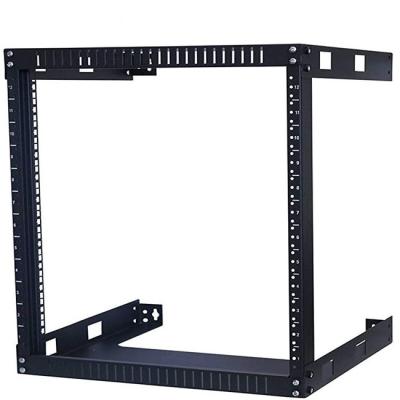 China 12U Industrial Steel Wall Rack, Open Air Frame, 19