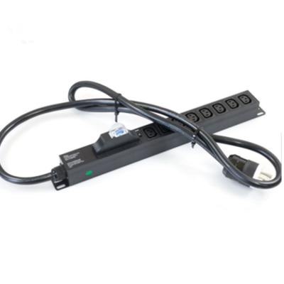 China Cold Roll Steel/Aluminum/Plastic As Optional 30a 220v USA Standard Basic Universal PDU With CE Rohs Certificate For Server Room for sale