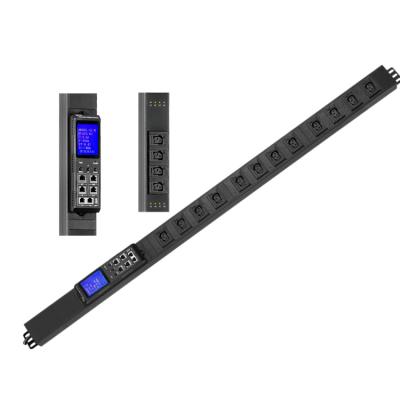 China Modern Single 1u 30a 220v CE RoHS Smart PDU For Server Rack for sale