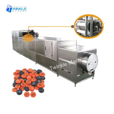 China Automatic Cooking Oil Factory Chocolate Gems Making Machine Chocolate Gems Machine for sale