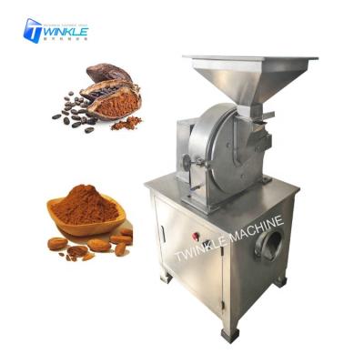 China Commercial Hard Medical Material Chilli Coffee Herb Food Powder Cocoa Bean Grinder for sale