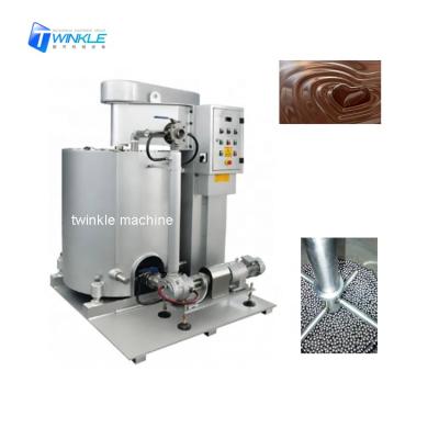 China 1000L Vertical Miller Ball Type Cooking Oil / Chocolate Ball Chocolate Milling Machine for sale