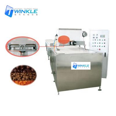 China frying oil factory chocolate chips depositing machine for chocolate chips three depositors for sale