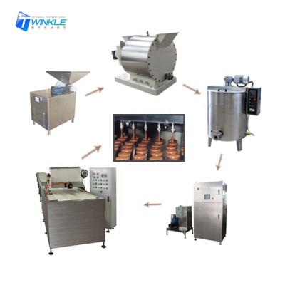 China Frying Oil Factory Chocolate Fastener Button Shape Granular Chips Depositor Making Machine for sale