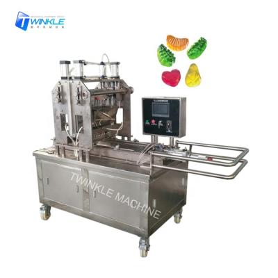 China Factory 50kg/h Deposited Small Soft Jelly Candy Making Machine for sale