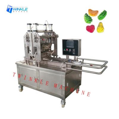 China Factory center filled gummy candy making machine/jelly candy gummy machine/gummy candy forming machine for sale